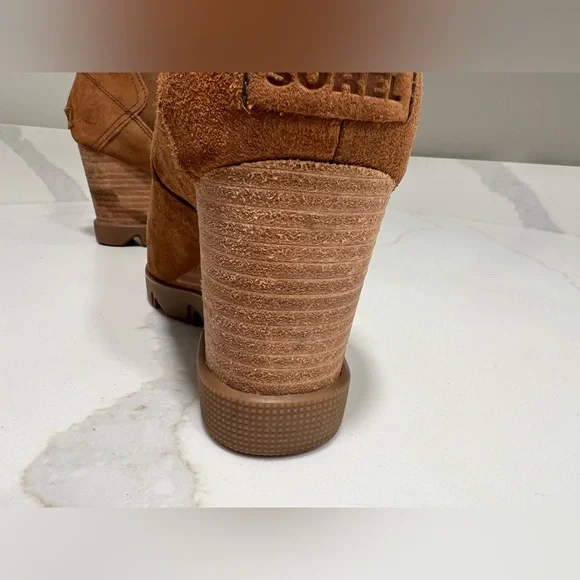 Women’s Sorel Joan Uptown Chelsea Boot Size 9 Brown - Picture 7 of 14